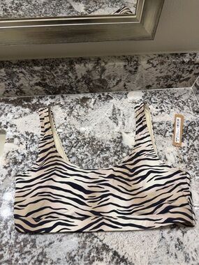 NWT Skims Tank Bikini Top